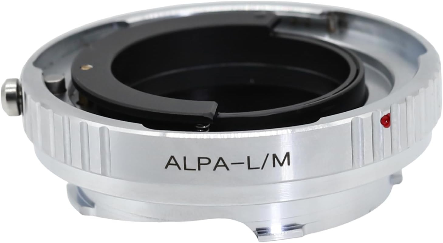 for ALPA-LM Lens Adapter Ring for Alpa Mount Lens and for Leica M Mount Camera M5 M6 M7 M8 M9 MP Metal Lens Adapter Ring Manual Focus Adapter Ring