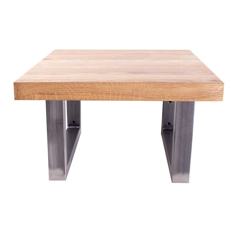KTC Tec TRG50 X 30 – 210/380 - Console da parete in acciaio grezzo, design industriale, vintage, colore nero