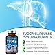 TUDCA Kapseln, Premium TUDCA 1000mg – Maximaler Zellschutz & Leberentgiftung, Leber, Verdauung, Zelluläre Unterstützung