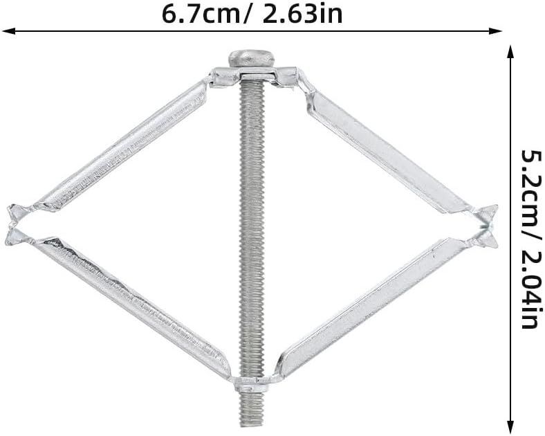 Holibanna 30pcs Switch Socket Cassette Repair Tools, 86 Type Wall Mounted Box Repairer Electrical Bracket Box and Repair Support Rod for Replacement and Installation