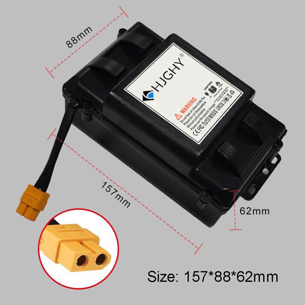 Batterie Lithium-ION de Remplacement pour Hoverboard (36 V, 2 Ah, 2,4 Ah, 4,4 Ah, 5,2 Ah) Compatible avec Les Moteurs de hoverboards et Scooters électriques de 216 W.