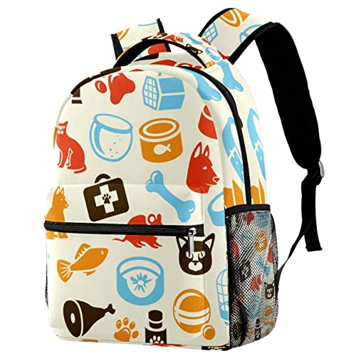 Sac à dos voyage chat à grande aération et poche bouteille campus