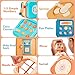 Busy Board for 1 Year Old, Montessori Toys for 1 2 Year Old Boy Girl Birthday Gifts, 8 in1 Travel Sensory Toys for Toddlers 1-3 Fine Motor Learning Baby Toy 12-18 Months, Toddler Stocking Stuffers