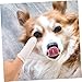 CORHAD 10pcs Finger Toothbrush for Small Dogs Cats Easy to Use Nylon Sleeve Teeth Cleaning Tool for Puppies and Kittens