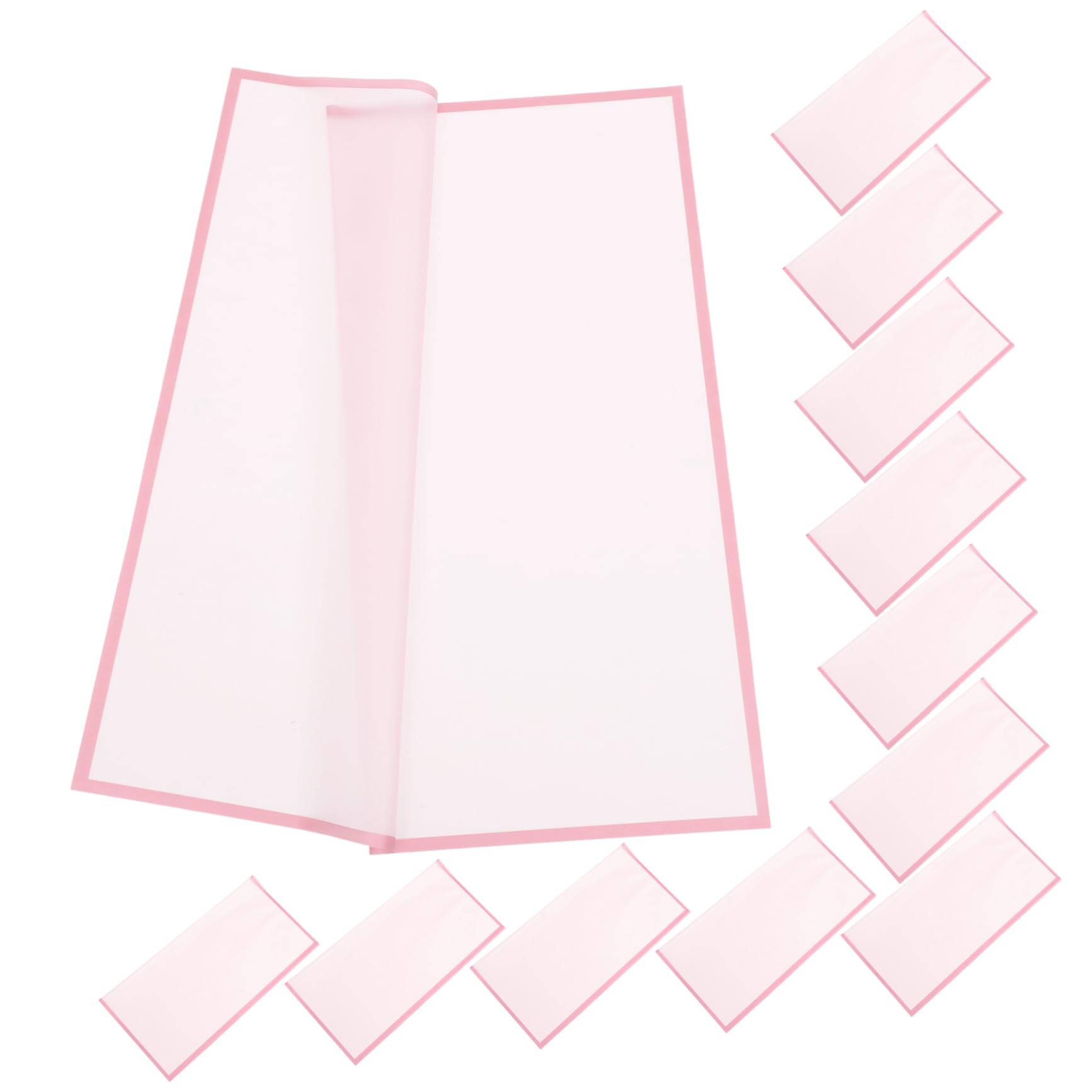 OSALADI 20 Sheets Floral Bouquet Wrap Paper Semi Transparent Floral Wrapping Material for present Packaging Party Decorations and Crafting for Flower Shops and Holiday Celebrations