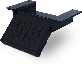 Under Desk Stream Deck Mount - Under Desk Tray for MK1 & MK2 Controller Holder with 4 Screws, Gaming PC Equipment & Streamer Accessories for Streaming Setup, Streamers & Gamers Must-Haves - Black