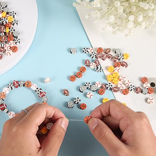 300pcs Sports Ball Beads - Image 4