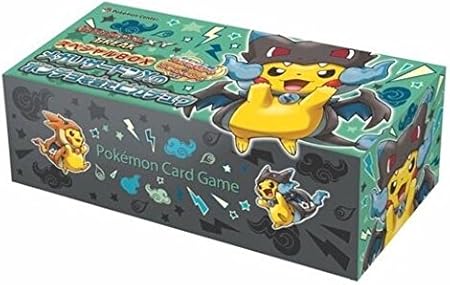 Amazon Co Jp ポケモンカードゲームxy スペシャルbox メガリザードンxのポンチョを着たピカチュウ ホビー 通販