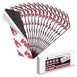 15 pezzi nastro magnetico autoadesivo, 10 cm x 15 mm x 2 mm, striscia magnetica autoadesiva, nastro magnetico, striscia magnetica per fai da te, progetti artistici, lavagne bianche