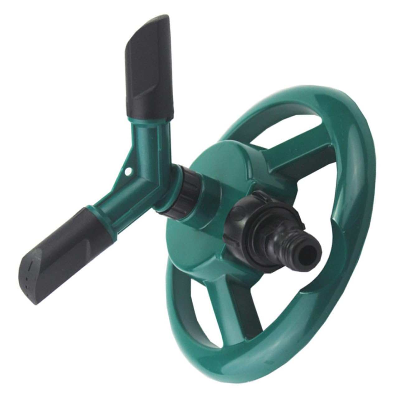 BESTonZON 4 Pièces Arroseur Automatique Rotatif pour Jardin Irrigation de Gazon Asperseur Économique pour Arrosage Uniforme Plantes Entretien de Pelouse