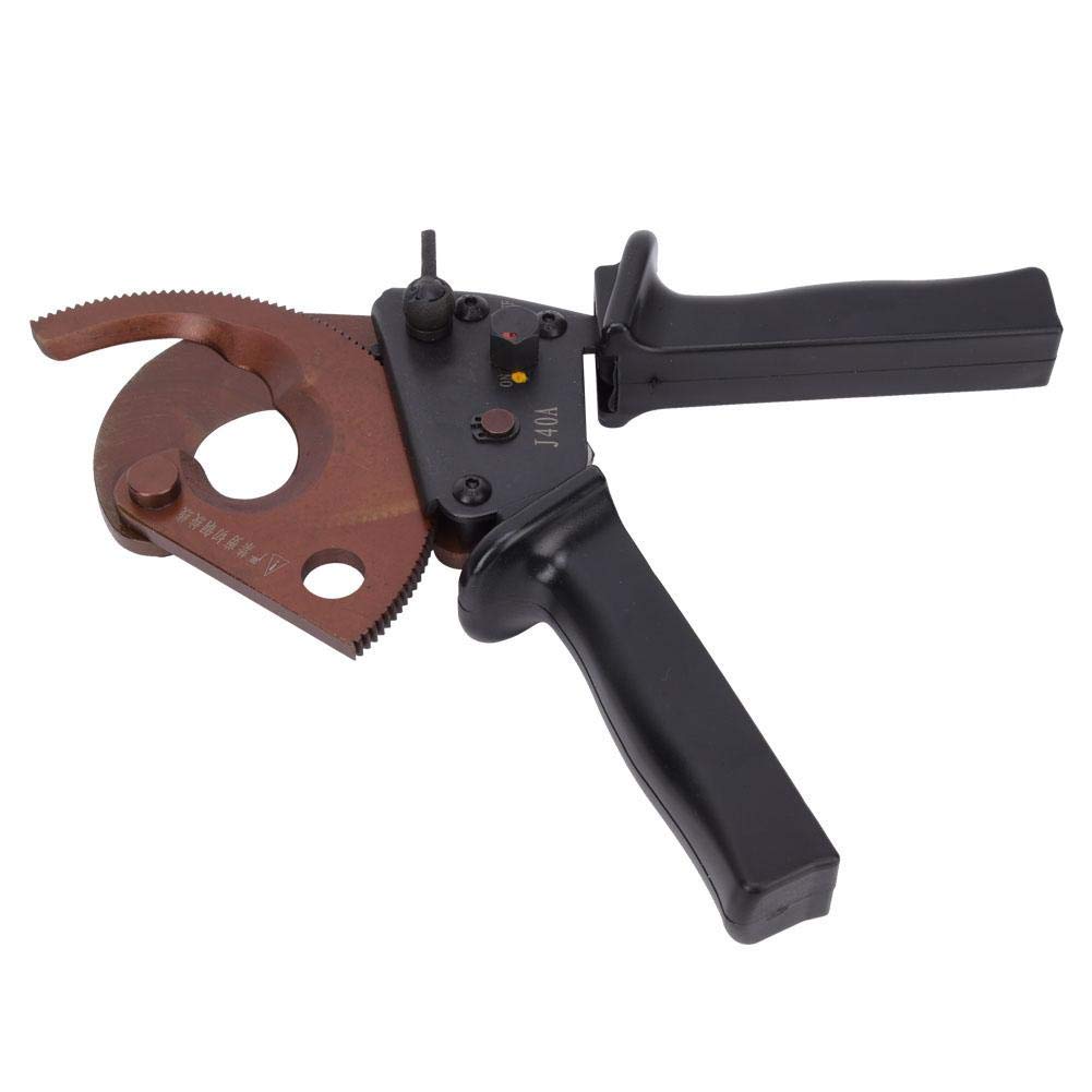 Utensile per spellacavi automatico, J40A 300mm² Cricchetto per uso industriale, forbici per cavi, utensile da taglio manuale