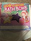 Create A Fun Fizzy Bath Bomb! Choose From Grow-A-Mermaid, Grow-A-Unicorn, Or Grow-A-Boyfriend! Includes Everything You Need! Great Gift For Kids Ages 6+! (Grow-A-Unicorn)