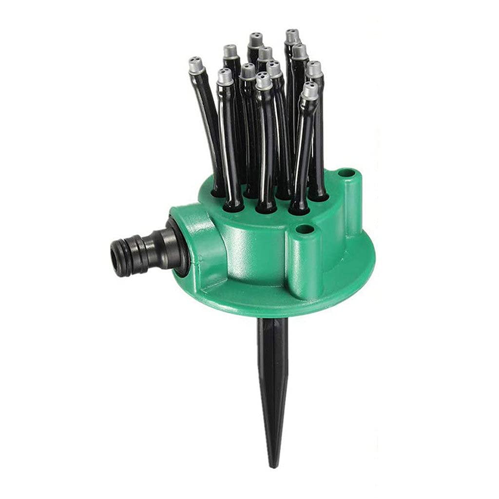 Sprinkler à 360 degrés flexible pour arrosage automatique de pelouse