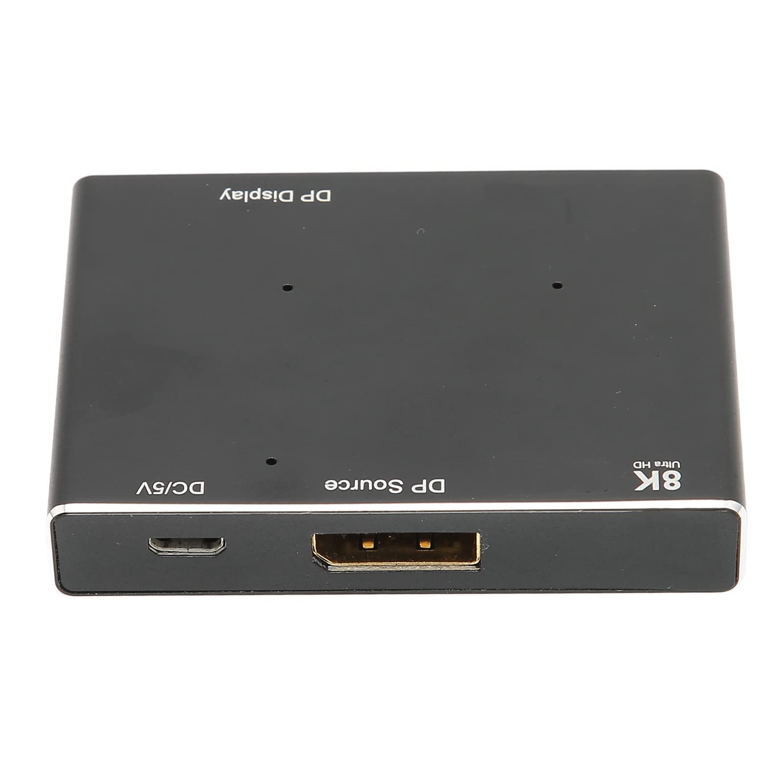 Répartiteur DisplayPort 1.4 8K, Répartiteur DisplayPort 8K 1 Entrée 2 Sorties Cinéma Maison Multifonctionnel pour l'apprentissage