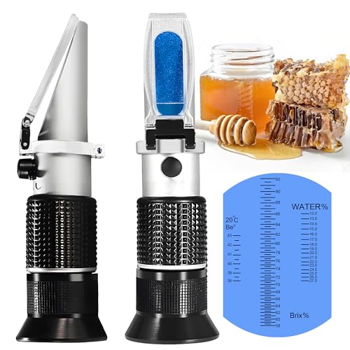 V-Resourcing Hand Held Be'(Baume)/Brix/Water Refractometer