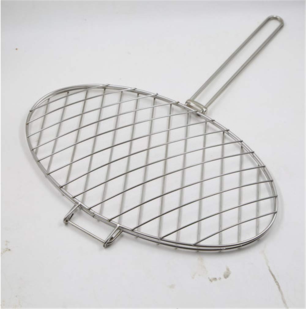 RWRAPS Cestello per griglia, cestello per Barbecue, Fermaglio per Pesce alla griglia in Acciaio Inossidabile, Non Macchia, Accessori per Barbecue, Barbecue