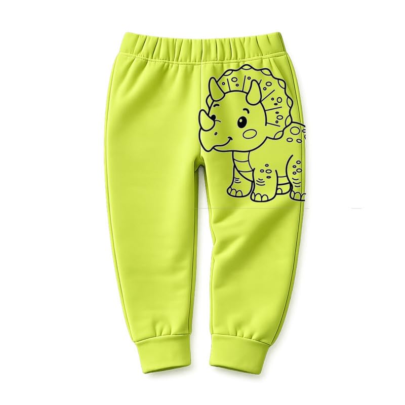 Image of EIO Unisex Cotton Pajama Pants for Boys & Girls Combo Pack | Kids & Baby Soft Sleepwear Pyjamas Combo Pack | Toddler Breathable Nightwear Bottoms