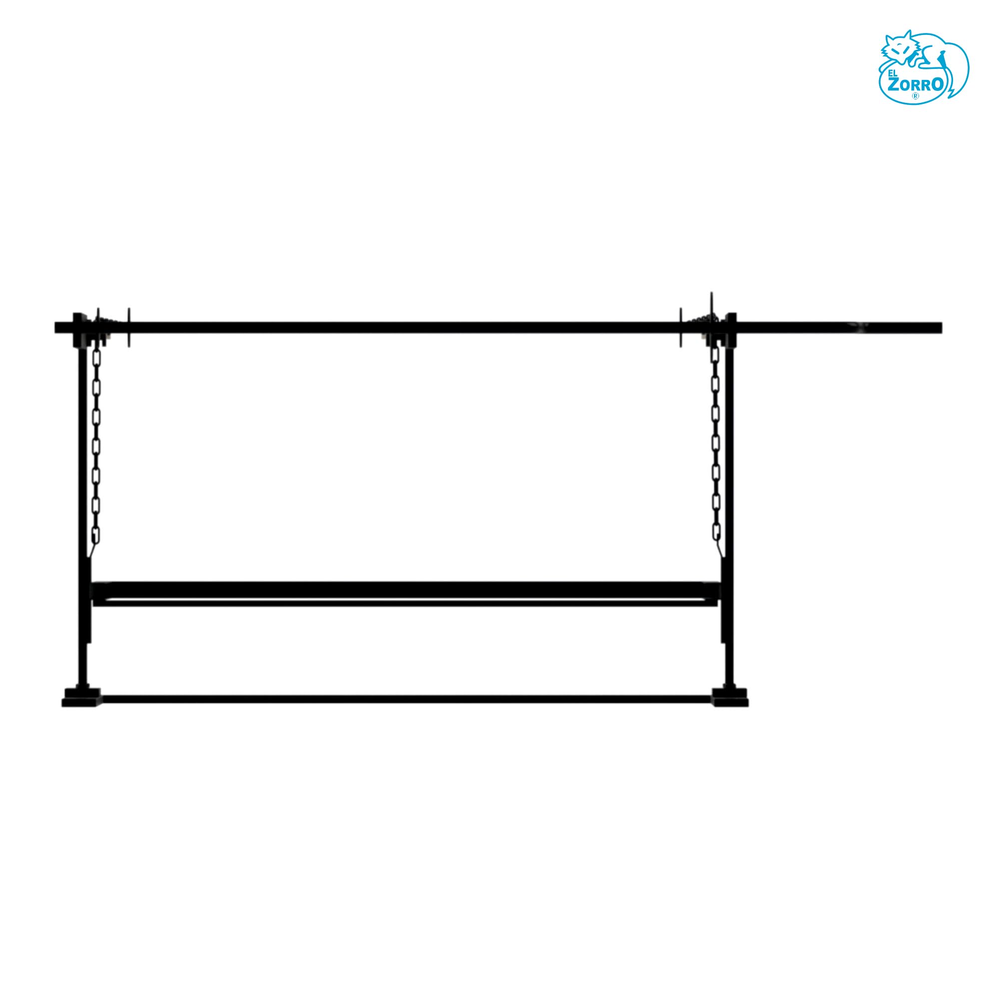 Imex El Zorro 71572 - Soporte elevador con escuadra (62 x 42 x 43 cm)