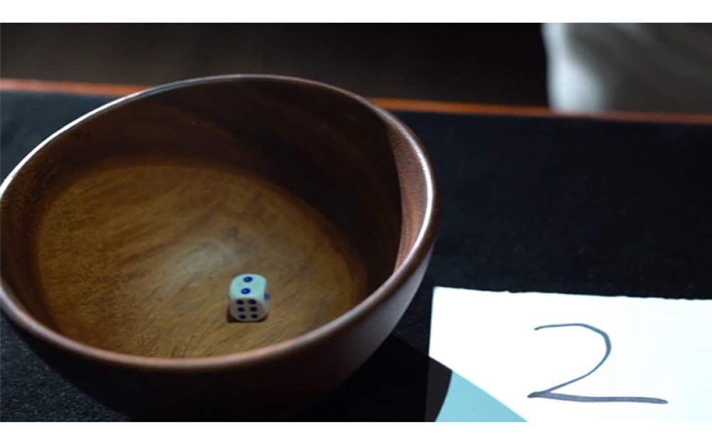 ZQION Winner's Dice di Secret Factory Trucco Magico Mentalismo Primo Piano Magico Fase Magica Illusione Trucco Magico
