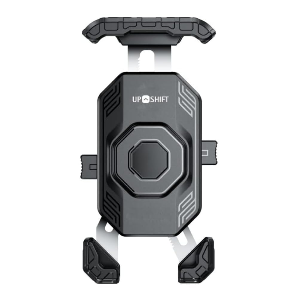 FLEETTRACK Upshift FC4 Y Grip Bike Mobile Holder Mount | Waterproof Universal Phone Mount for Motorcycle, Scooter & Bicycle | Anti-Vibration, 360° Rotation, Fits 4.0–7.0" Phones