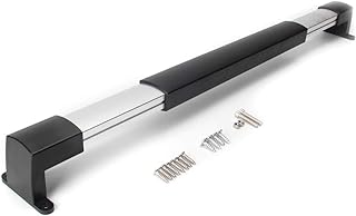 OPL5 RV Screen Door Cross Bar Handle,Adjustable Aluminum Grab Handle Length with 21-5/8 to 28-5/8 Inch Sturdy and Secure Non-Slip Grip Universal for RV Motorhome Camper Travel Trailer (CA)