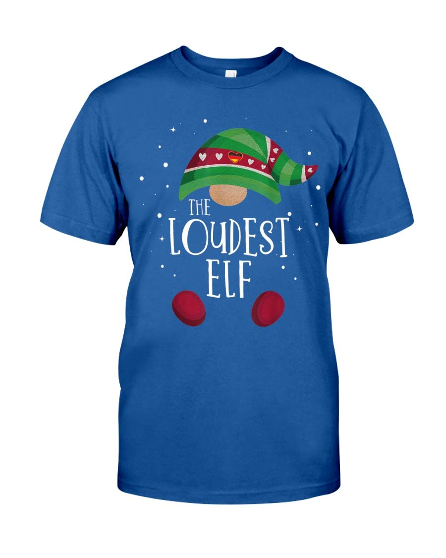 APSRA TRADERThe Loudest ELF T-Shirt Cotton T-Shirt - Regular Fit, Printed T-Shirts for Men 4512