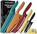 Produktbild Home Hero Küchenmesser - Professionelle Küchenmesser aus Edelstahl - Messer- und Küchenutensilien-Set (11 Stück mit Scheide  Mehrfarbig)