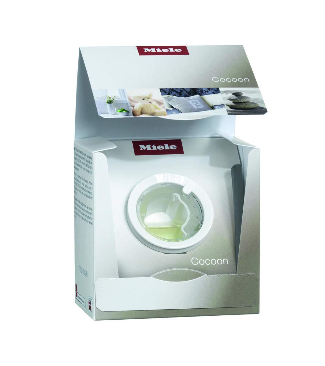 Miele 12023500 COCOON, fragancia para todas las secadoras T1 de Miele con FragranceDos, momentos de paz y tranquilidad, para hasta 50 secados, 12,5 ml
