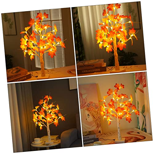 Cabilock 1 Unidade luzes da árvore decoração de outono decoração de layout de ação de graças decoraç