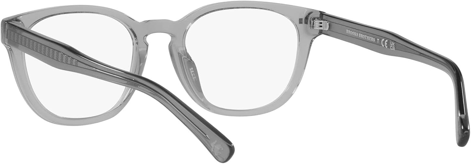 Brooks Brothers Men's Bb2057 Round Prescription Eyewear Frames