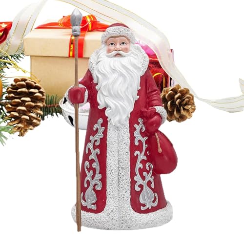 Sculpture de Père Noël idéale pour étagère et table de salon - 2