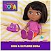 Dora, Sing & Explore Dora Doll with Music, Sound Effects, Bilingual Phrases, Doll Clothes & Accessories, Kids Toys for Girls & Boys Ages 3 and Up