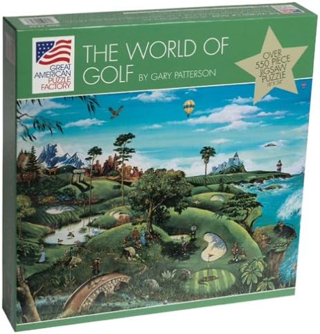 Cartoonist Gary Patterson The World of Golf 550 piece puzzle