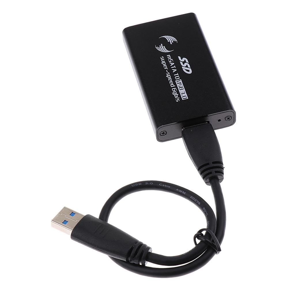 Enakshi® mSATA to USB 3.0 External SSD Enclosure Conveter Case with Cable black|Computers/Tablets & Networking | Drives, Storage & Blank Media | Drive Enclosures & Docks-image-10