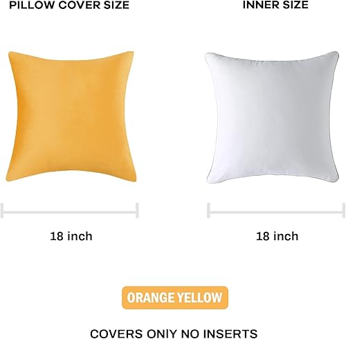 Vista 13 de Yonous Juego de 4 fundas de cojín decorativas de terciopelo suave para sofá, dormitorio o automóvil, 18 x 18 pulgadas, gris