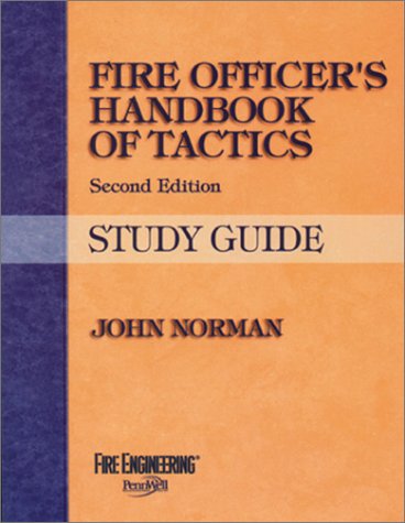 Fire Officer's Handbook of Tactics(Study Guide) 091221287X Book Cover