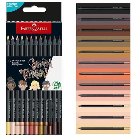 Faber-Castell 116414 Crayons de Couleur Peau Cover