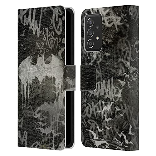 Housse Batman Samsung A53 5G étui portefeuille cuir vintage aux finitions soignées
