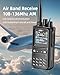 KSUN GMRS Radio, UV-5RM 10W Handheld Ham Walkie Talkies, Bluetooth APP Programming, Long Range Two-Way Radio with NOAA Weather Aler, Portable Type-C Rechargeable Multi-Band Radios for Adults