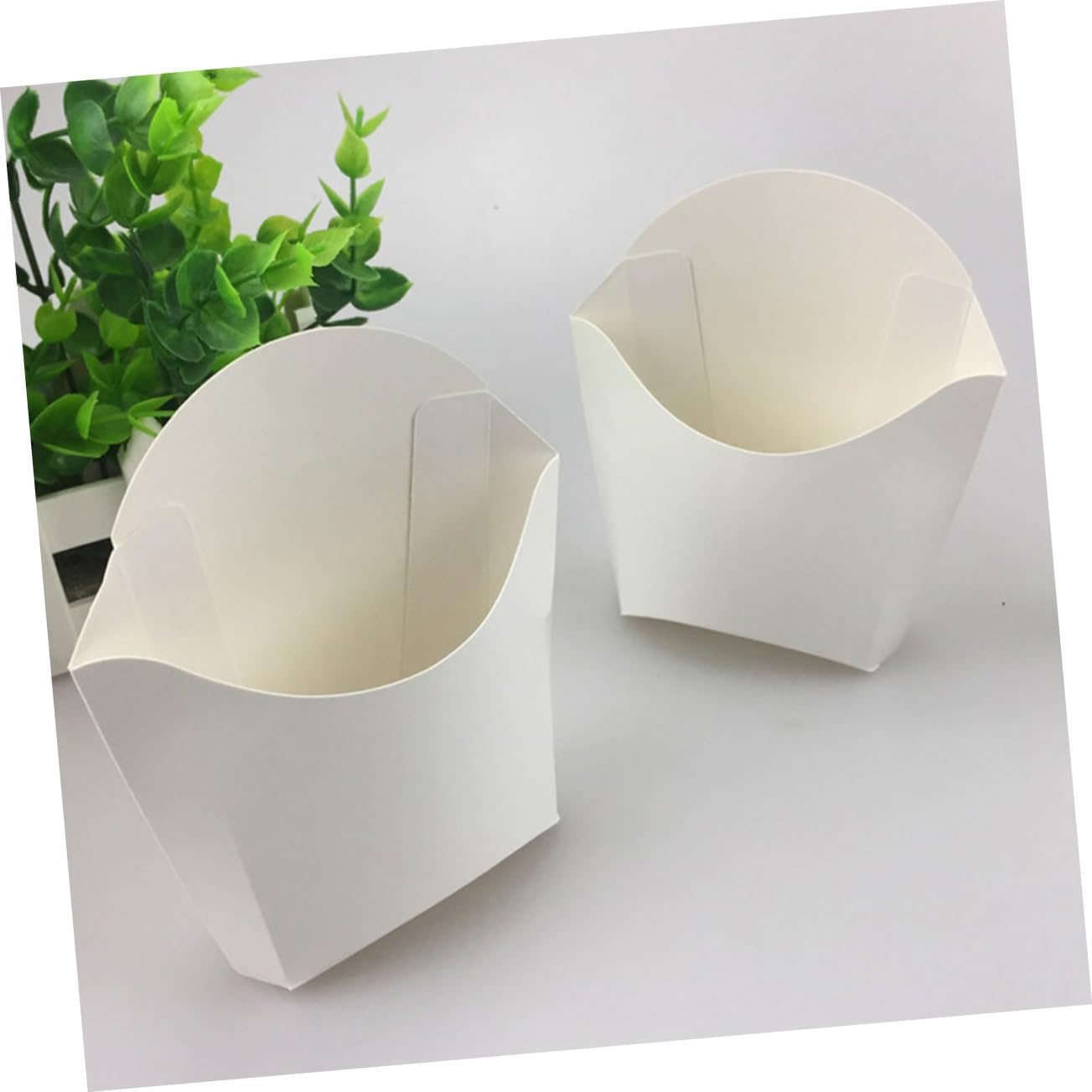 ABOOFAN 100pcs Snack Boxes for Party Paper Candy Containers Popcorn Container Folding Design