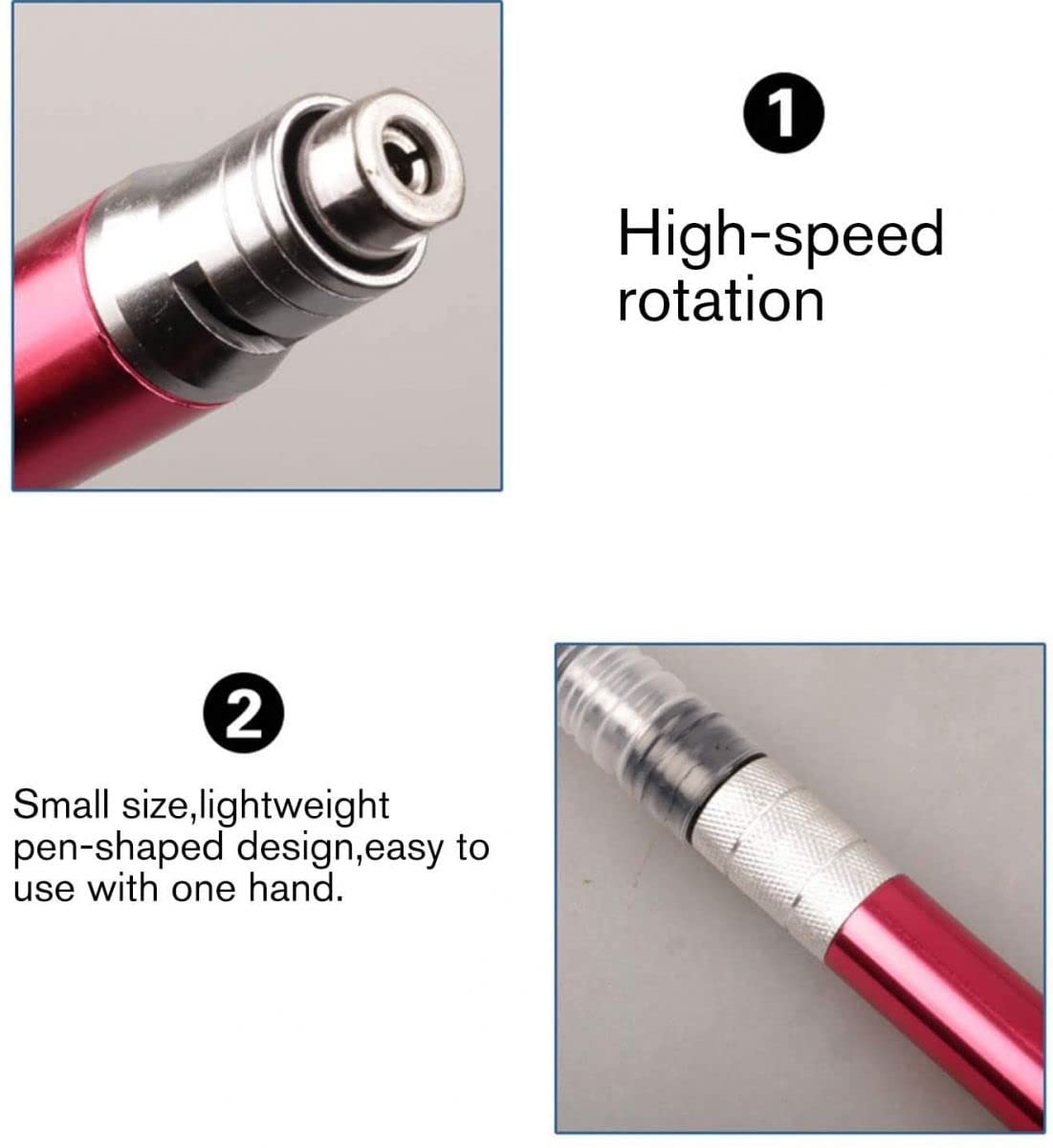 Fresino Dritto ad Aria Compressa Mini Trapano Microsmerigliatrice Pneumatica con Accessori