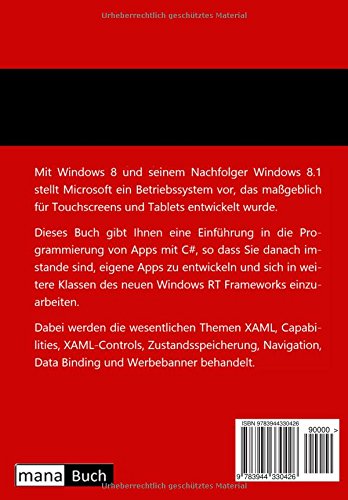 Windows 8.1 Apps in C#
