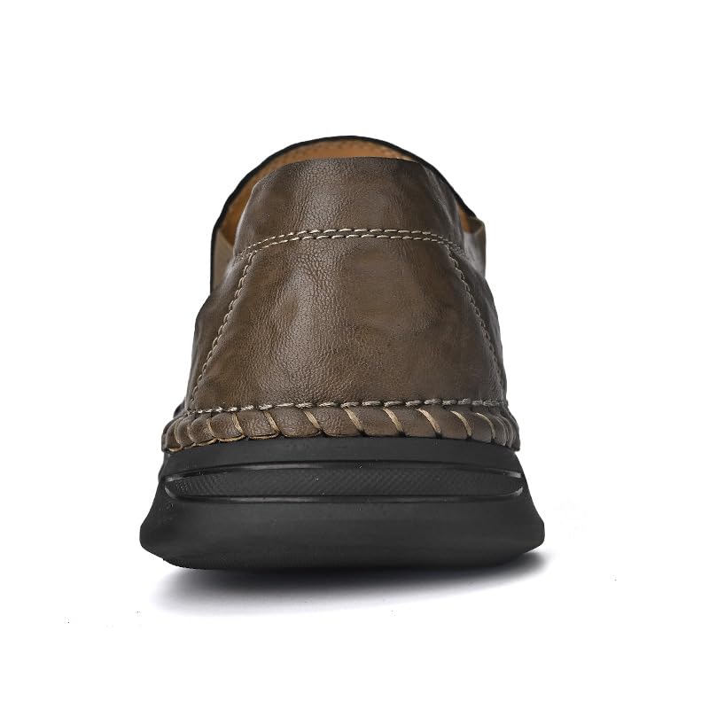 Mens Loafers Slip-On Casual Leather Shoes Lightweight Driving Walking Shoes for Men4