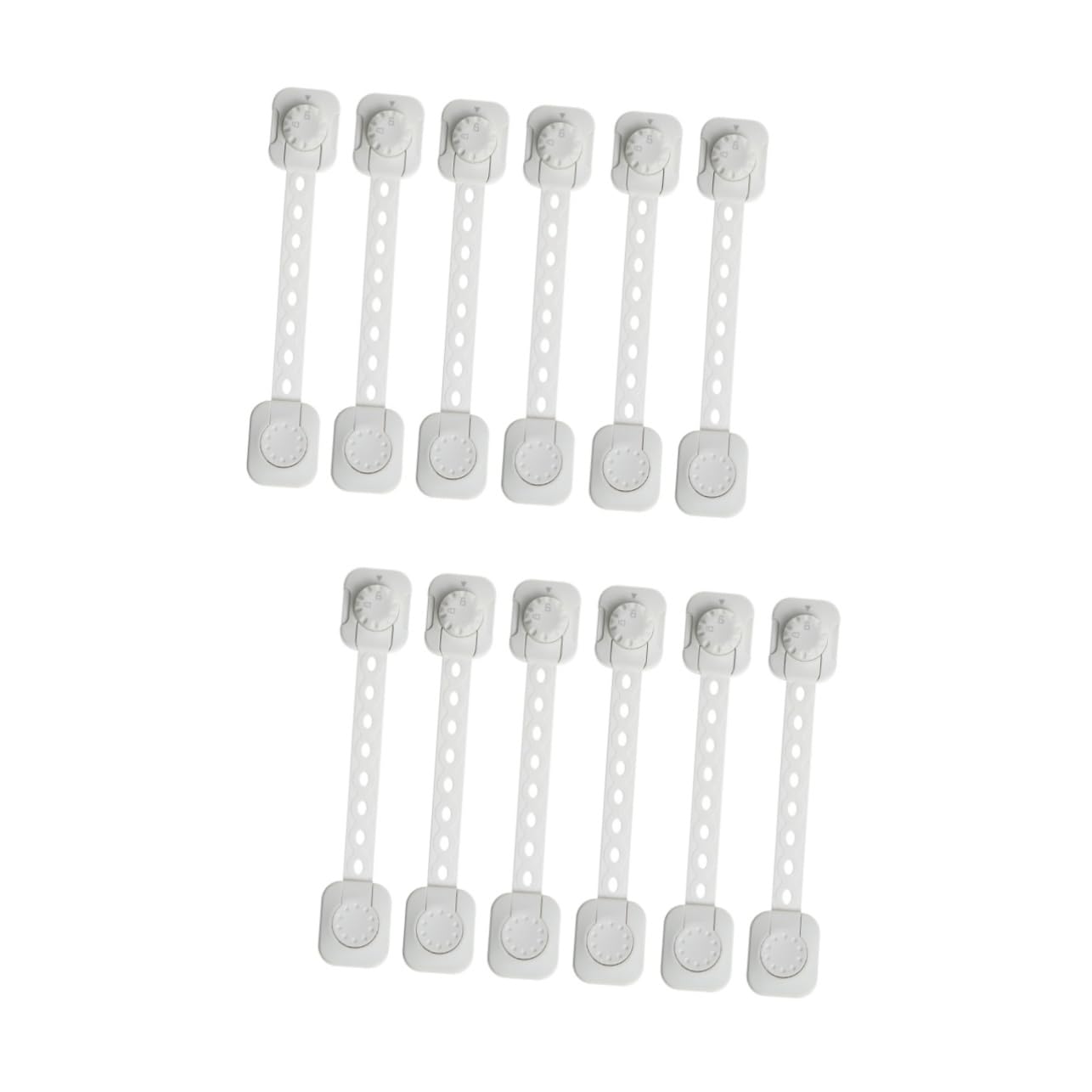 KOMBIUDA 12 Pièces serrures de sécurité pour bébé loquets de sécurité pour enfants serrures de sécurité pour enfants verrou placard Verrouillage d'armoire serrures adhésives pour armoires