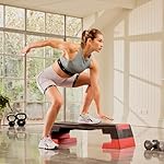 Reebok Fitness Multipurpose Adjustable Aerobic and Strength Training Workout Step Platform for HIIT, Cardio, and General Sessions - Image 5