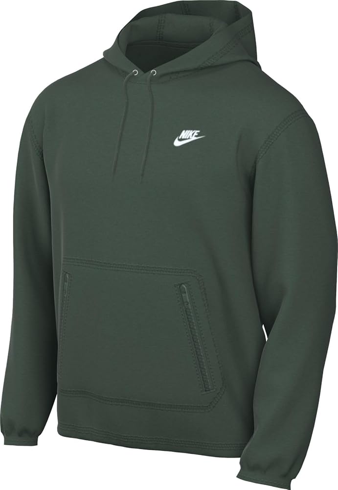 Amazon.com: Nike Club Men's Winterized Pullover Hoodie (FZ0660-323