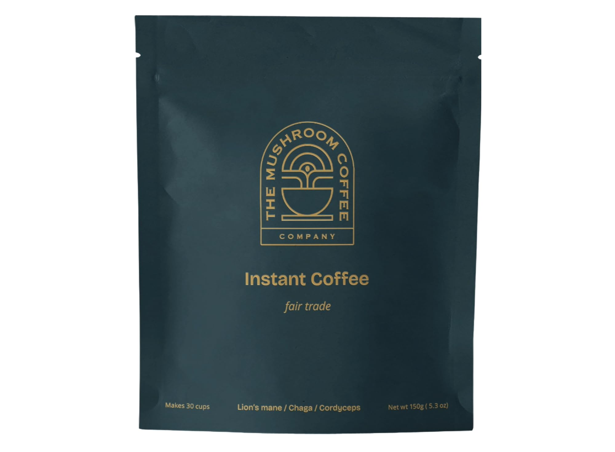 Mushroom Instant Coffee with Lion's Mane, Chaga, and Cordyceps (30 Servings)