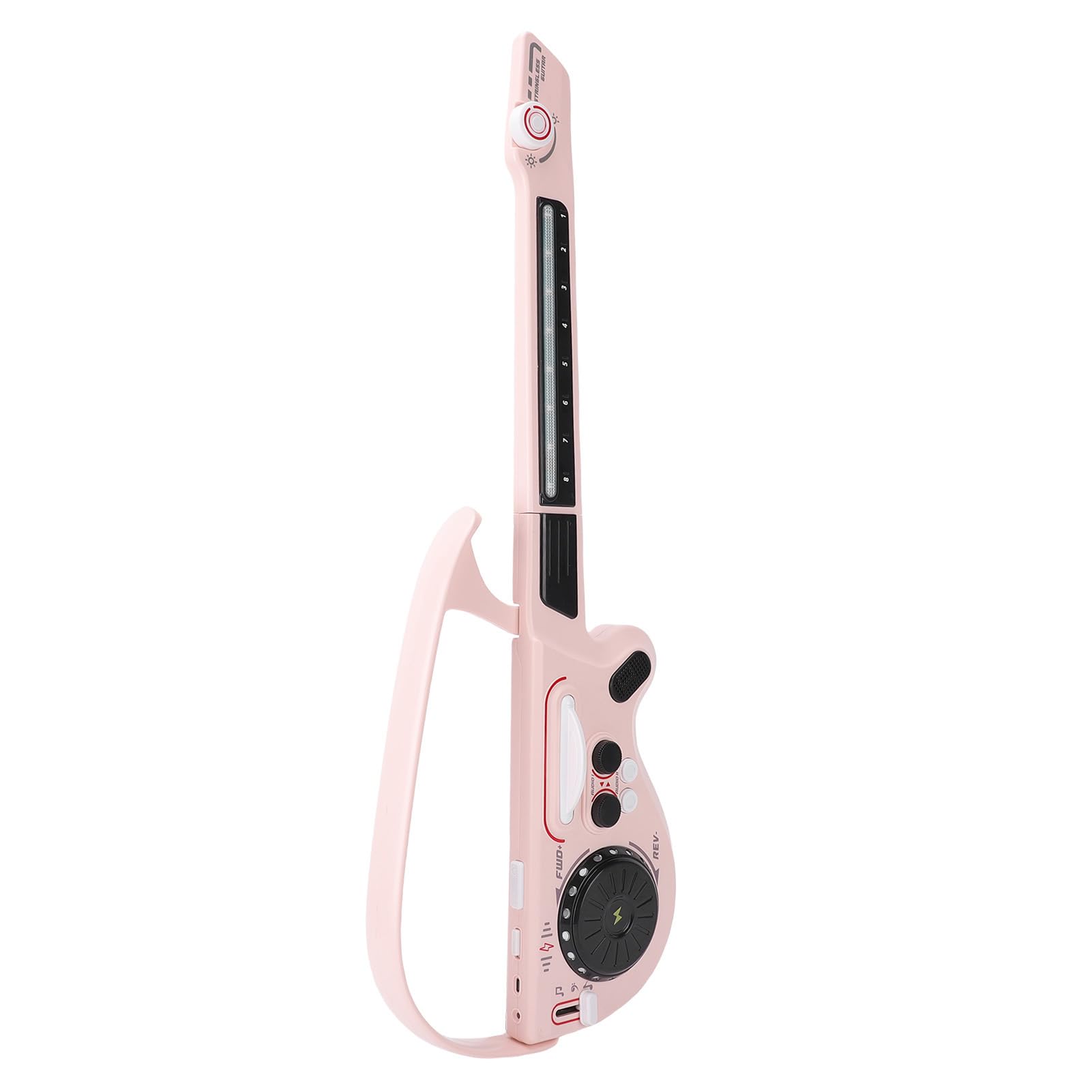 Chitarra Giocattolo Senza Corde Bluetooth per Bambini Strumento Musicale Educativo Dal Design Innovativo per la Prima Espressione Artistica Chitarra Giocattolo per Bambini Plastica 27,6 X