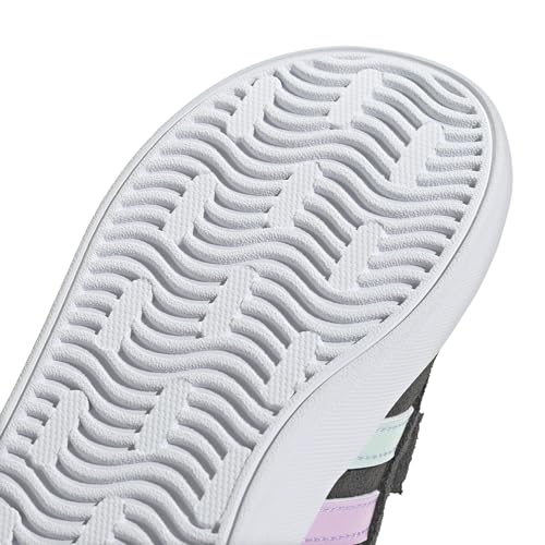 Image of adidas Boys Vl Court 3.0 Slip On Sneakers Shoes Casual - Pink, White