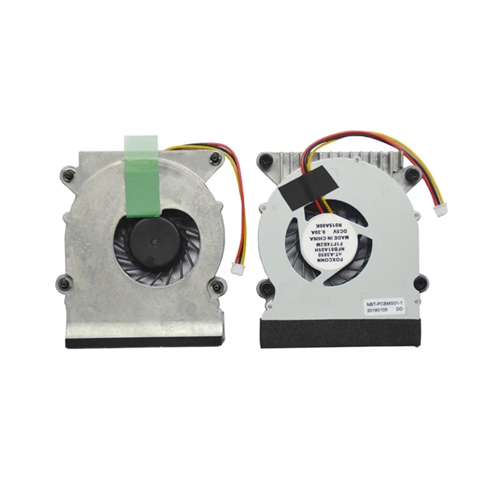 Kühlerlüfter, kompatibel mit FOXCONN, NetBox NT-510 AJBOX-N NFB61A05H F1FA1 NFB139A05H K026A001 NBT-PCAJBOX-N Nt330i NT535 NTa-3700 NT-A3850(Heatsink A original)